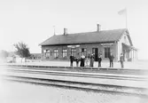 Simrishamn-Gärsnäs-Tomelilla Järnväg, CTJ, Gärsnäs järnvägsstation.