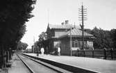 Mellersta Hallands Järnväg,  MHJ, Halmstad Norra station.