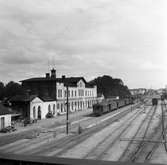 Landskrona & Helsingborgs Järnväg, L&HJ, Landskrona station.