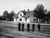 Lessebo station. Stins V. Ågren