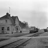 Bruzaholm station. Statens Järnvägar. SJ T43  244