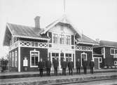 Bergslags Ställdalen, stationshus och ställverk.