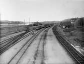 BJ Lärje bangård + VGJ Lärje station.Bergslagernas Järnväg.