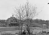 Under pågående arbete att färdigställa stationen, som invigdes 1907