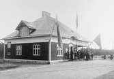 Stationen anlades 1900. Stationshuset har sedan dess ej genomgått någon nämnvärd ombyggnad