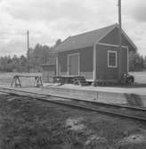 LCJ ,Ljungbyholm - Karlslunda Järnväg
Hållplats anlagd 1908. Envånings stationshus i trä