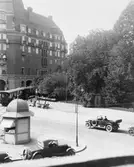 Foto sommaren 1925 inför upprivning av spåret 