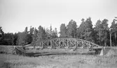 Väderstad - Skänninge - Bränninge Järnväg, VSBJ. Bron över Lillån.