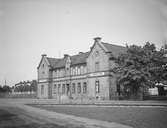 Halmstad Östra station. Före 9 juni 1947 kallades stationen Bolmens Halmstad.