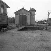 Kalmar-Torsås Järnvägs lokstall i Torsås.