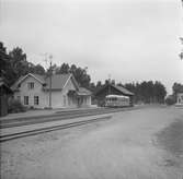 Statens Järnvägar, SJ Y motorvagn vid Rottne station.