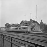 Statens Järnvägar, SJ Y motorvagnståg vid Åseda station.