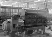 Statens Järnvägar, SJ Zss 106 under byggnad i Kockums Mekaniska Verkstad (Bolagsnummer:3005)