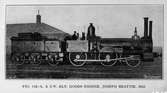 (London and South Western Railway ) L&SWR lok 