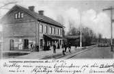 Järnvägsstation i Fagersanna.
Trafikplatsen anlagd 1870.
Vid järnvägsspåret mellan Skövde och Karlsborg