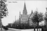 Nya kyrkan i Falkenberg byggdes 1892.