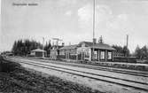 Järnvägsstationen i Grunnebo.