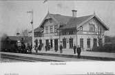 Järnvägsstationen i Grythyttehed, bytte namn till Grythyttan 1932.