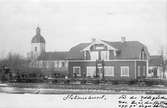 Järnvägsstation. Åsheda. Namnändrades till Åseda 1927-10-22