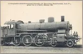 Ånglok Bayerische Staatseisenbahnen P3/5 3804.