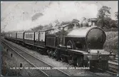 Persontåg, London & North Western Railway Company. UP Manchester Luncheon Car Express.