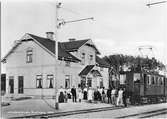 Borensberg järnvägsstation.