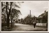 Stadsbild från Falsterbo i riktning mot stationen.