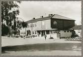 Järnvägsstationen i Grängesberg.