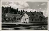 Holmsjö järnvägsstation.