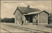 Järnvägsstationen i Mullhyttemo.