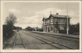 Rockneby järnvägsstation.