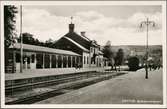 Rättvik järnvägsstation.