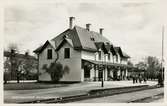 Smedjebacken järnvägsstation.