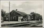 Järnvägsstationen i Bräkne-Hoby.