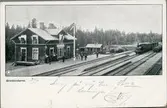 Järnvägsstationen i Brintbodarne.