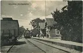 Arkelstorp järnvägsstation.
