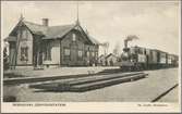 Stationsområdet i Bergkvara.