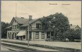 Emmaboda järnvägsstation.