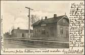 Gylsboda järnvägsstation.