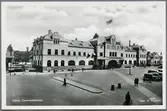 Stationshuset vid Centralplan i Gävle.
