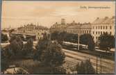 Bangården vid Gävle centralstation.