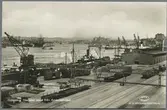 Göteborgs hamn. Utsikt från Amerikahuset.