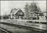 Järnvägsstationen i Hallstavik.