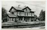 Hällnäs station.