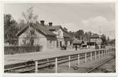 Järnvägsstationen i Kungsängen.