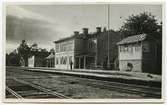 Järnvägsstationen i Kungsgården.