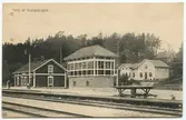 Järnvägsstationen i Kungsängen.