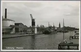 Hamnen i Lidköping.
