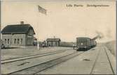 Lilla Harrie järnvägsstation.