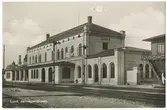 Lund, Järnvägsstationen.